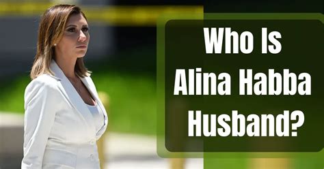 alina habba first husband.